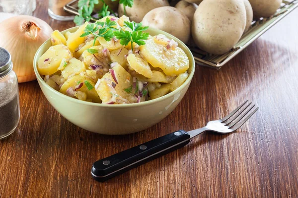 Insalata di patate tradizionale tedesca — Foto Stock