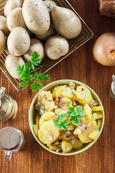 Insalata di patate tradizionale tedesca — Foto Stock
