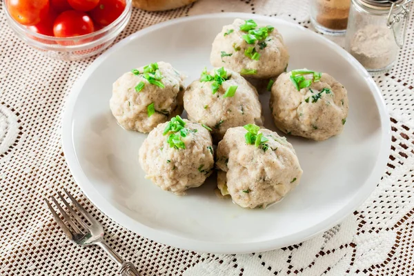 Albóndigas de pan bavariano caseras — Foto de Stock