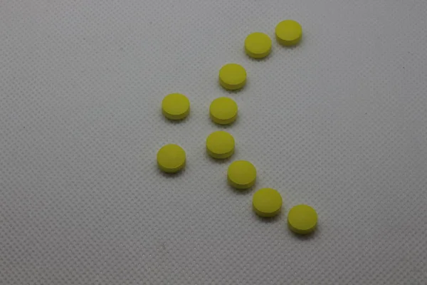 Tablety Medicína Pro Lidské Zdraví Léčení Nemocí — Stock fotografie