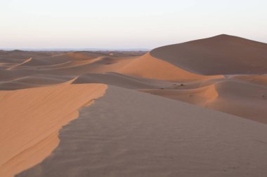 Fas, Sahara çöl manzara