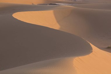 Fas, Sahara çöl manzara. 