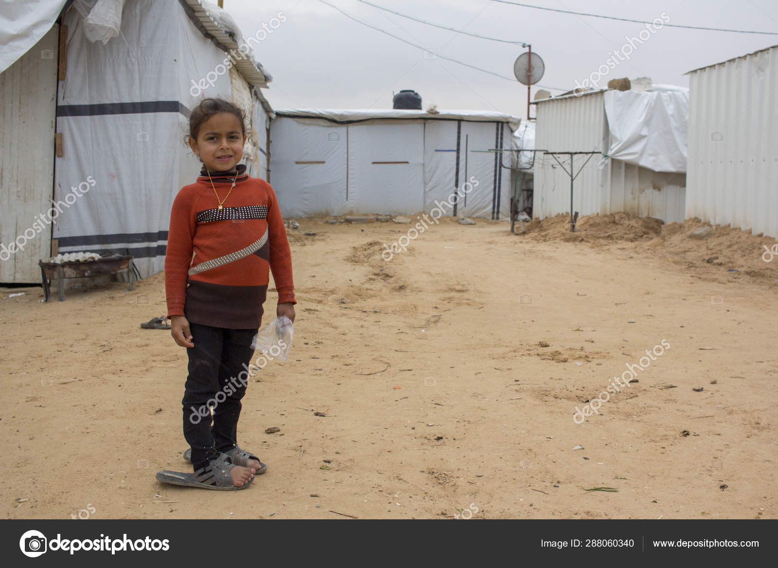 Хан Юнес Сектор Газа Палестина Февраля 2015 Лагерь Хан Юнис.