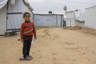 Khan yunis, Gazze Şeridi/Filistin-Şubat 24 2015: Khan yunis kampı, Khan yunis Valiliği 'ndeki Filistin mülteci kampında, yaklaşık 72.000 Filistinli mülteci yaşıyor.