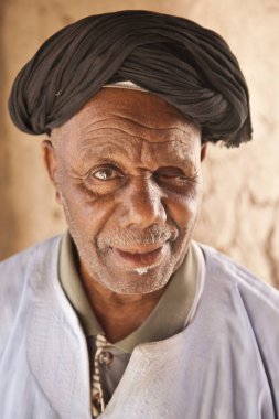 Tata, Souss-Massa/Morocco-Haziran 11 2013: bir Berberi sakinleri portresi 