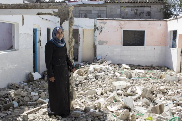 Beit Hanun Gaza Strip Palestyna Lut 2015 Nauczyciel Stwarzające Jej — Zdjęcie stockowe