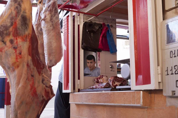 Oulad Aissa Taroudant Maroko Jun 2013 Chwile Codziennego Życia Rynku — Zdjęcie stockowe