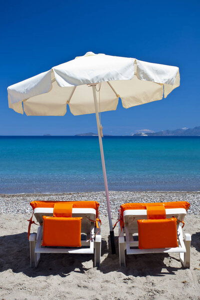 Paradise beach, Kos Island, Greece