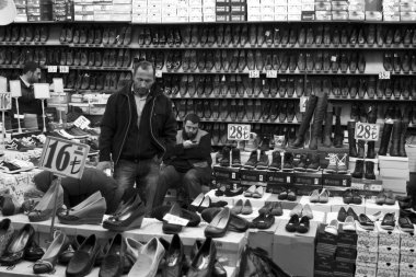 İstanbul, Türkiye'de ayakkabı mağazası 