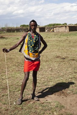Talek'teki Masai kabilesi, Kenya