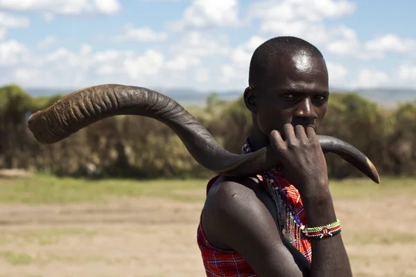 Tribu Masai Talek Kenia —  Fotos de Stock