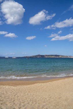 Sciumara beach in Sardunya, İtalya