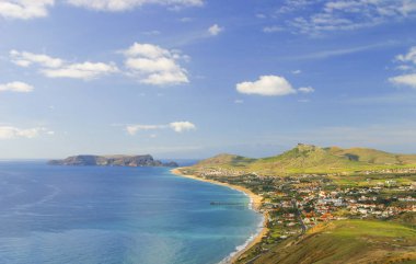 Portekiz, Porto Santo Adası 'ndaki manzara