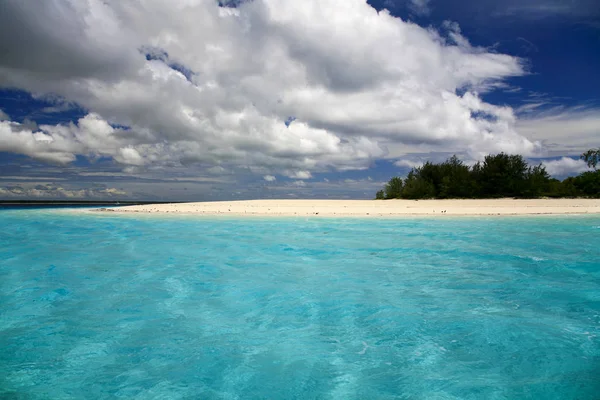 Atol Ilha Mnemba Zanzibar — Fotografia de Stock