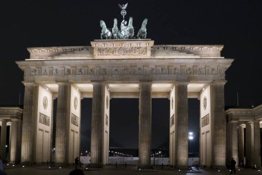 Porta di Brandeburgo a Berlino. 