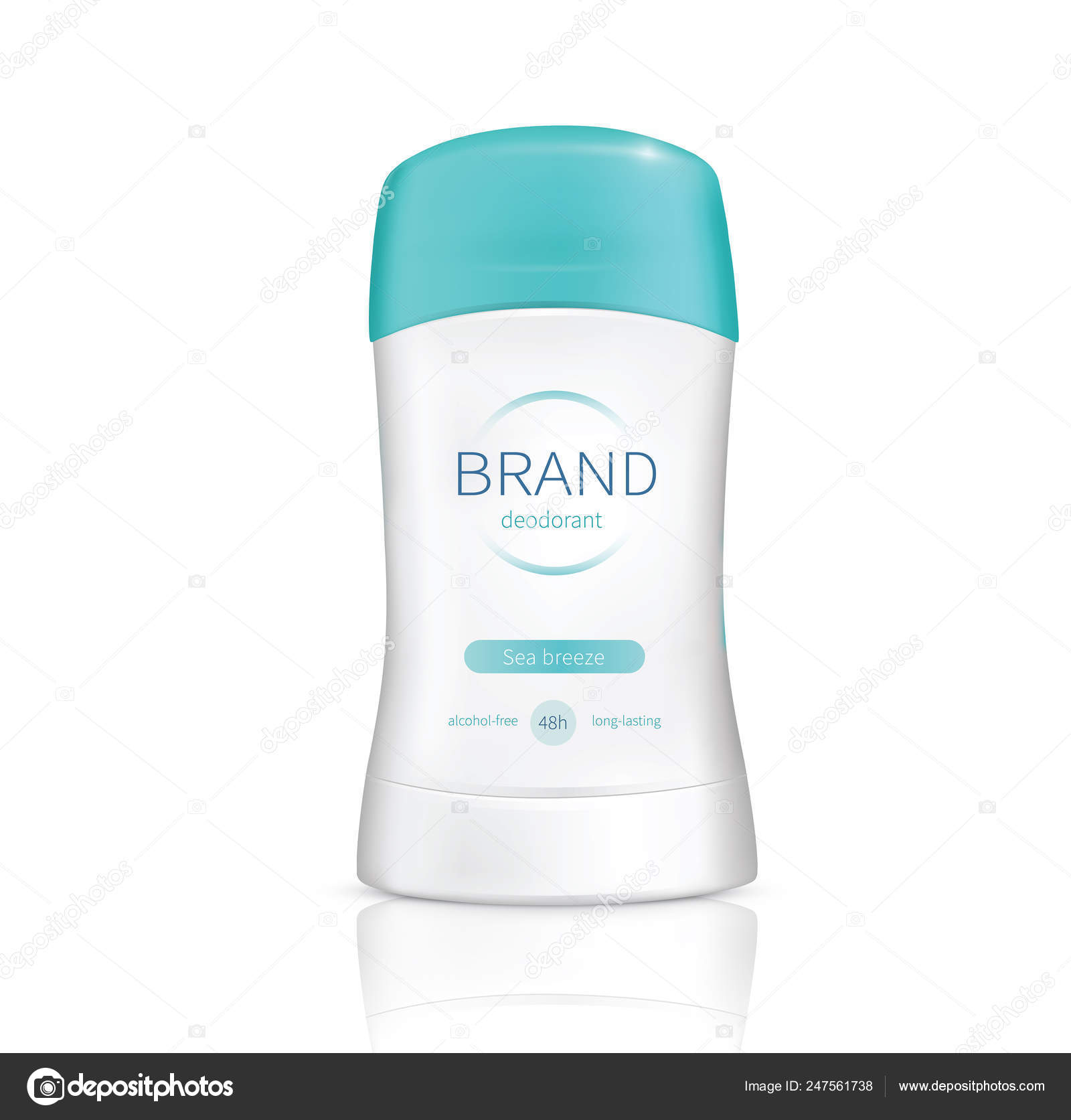 Download Vector Realistic Dry Stick Deodorant Vector Image By C Redgreystock Vector Stock 247561738