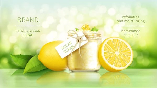Limonlu şeker fırçalama