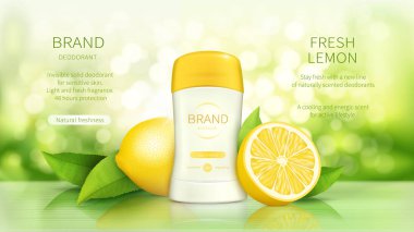 Kuru sopa deodorant için promo poster