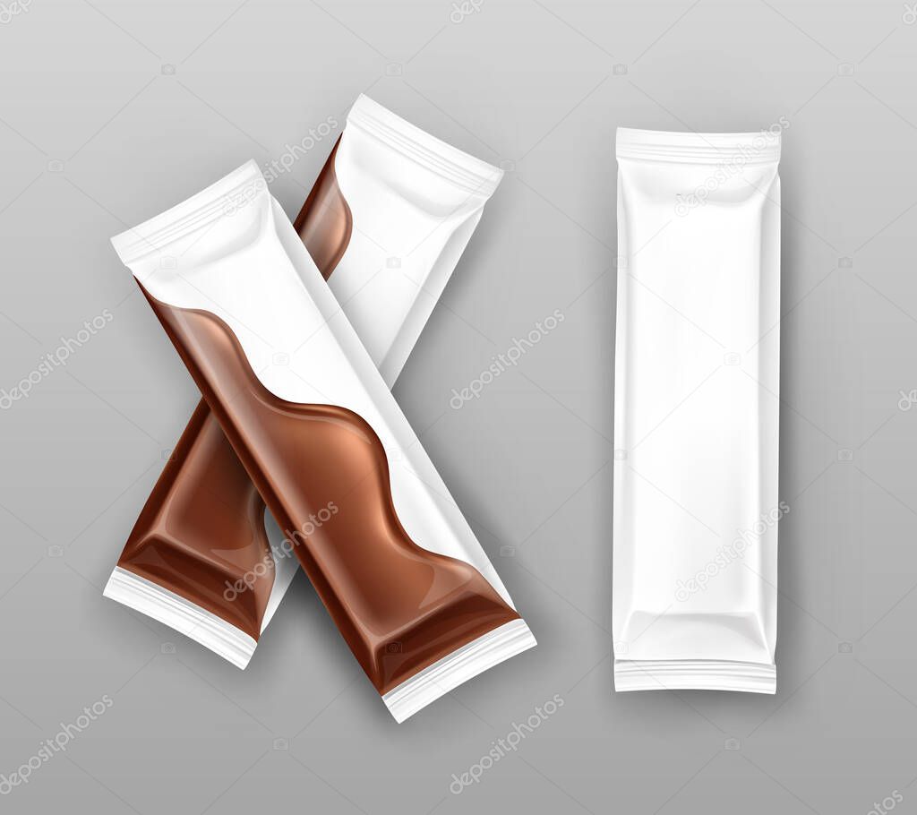 Foil packaging for chocolate