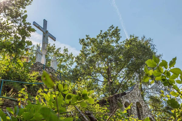 Minheimer Kreuzweg Mosel Německo — Stock fotografie