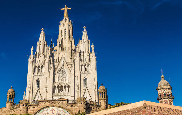 Temple Expiatori del Sagrat Cor Barcelona Spain Europe