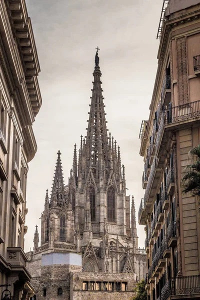 Katedrála Barcelona Španělsko Evropa — Stock fotografie