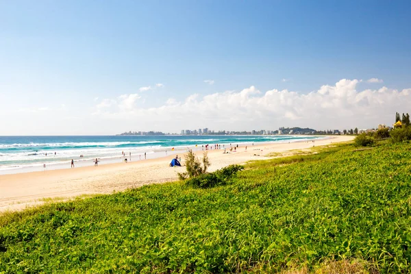 Currumbin Plaża Gold Coast — Zdjęcie stockowe