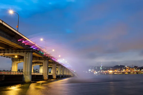 Banpo Bridge Seoul — Stockfoto