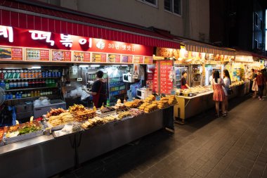 Myeong-dong Seul Güney Kore