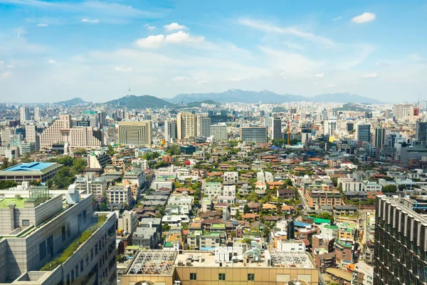 Vista sobre Seul — Fotografia de Stock