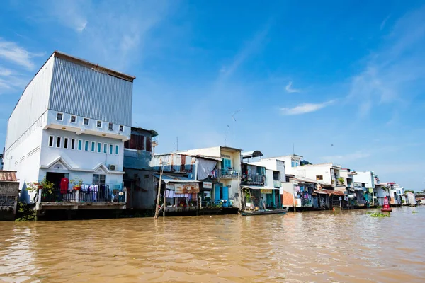 Mekong Delta hus i Vietnam — Stockfoto