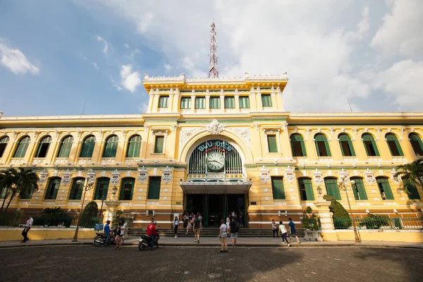 Ufficio postale centrale a Saigon — Foto Stock