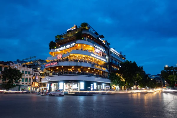 Hanoi słynnym Rondo — Zdjęcie stockowe