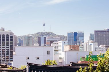 Güney Kore 'deki Bukchon Hanok Köyü