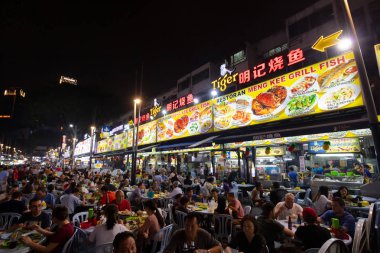 Jalan Alor Sokak Gıda Pazarı