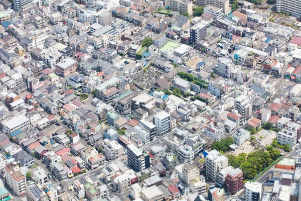 Vista aérea de Tóquio no Japão — Fotografia de Stock