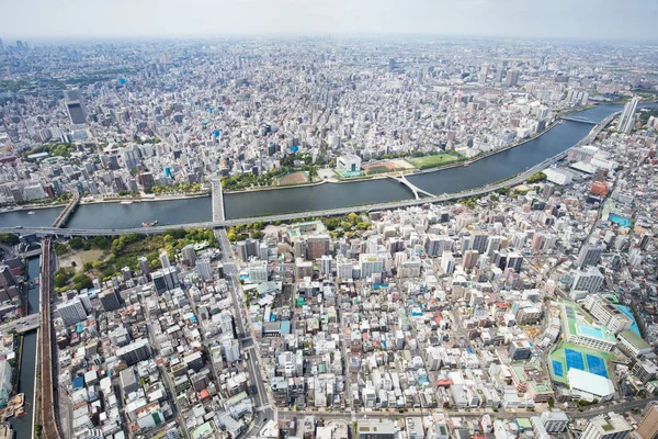 Tokyo Aerial View in Japan