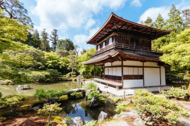 Gümüş Pavilyon Ginkakuji Tapınağı Kyoto Japonya