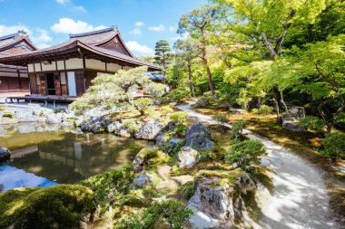 Gümüş Pavilyon Ginkakuji Tapınağı Kyoto Japonya