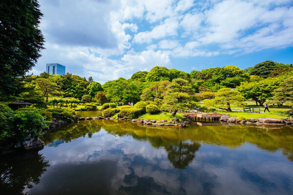 Shinjuku Gyoen National Garden in Tokyo