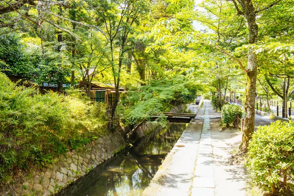 Filósofos caminham em Kyoto Japão — Fotografia de Stock