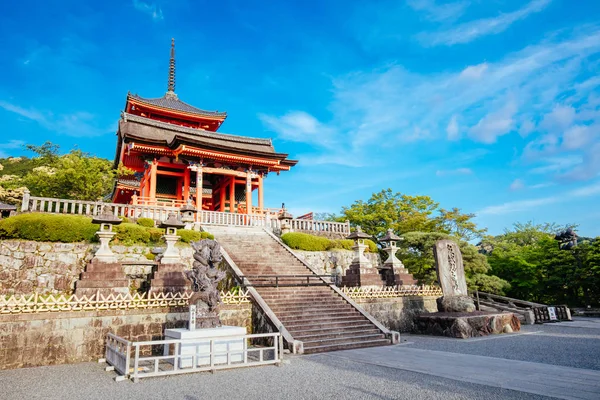 Kiyomizu-Дера храм Кіото Японія — стокове фото