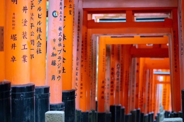 Fushimi Inari Shrine Kyoto Japonia — Fotografie, imagine de stoc