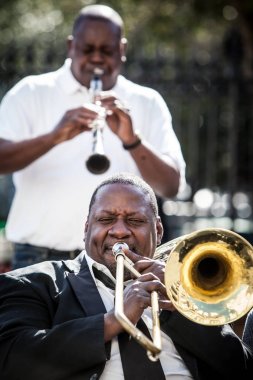 New Orleans Street Performers clipart