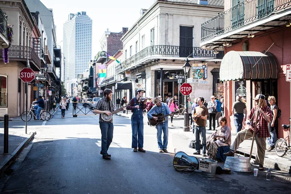 Straßenkünstler aus New Orleans — Stockfoto