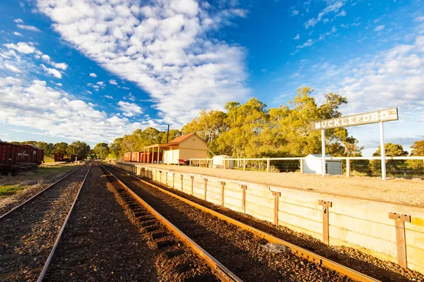 Muckleford Estación de Tren Victoria Australia — Foto de Stock