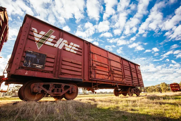 Vieux Vline Victorian Train Carriage — Photo