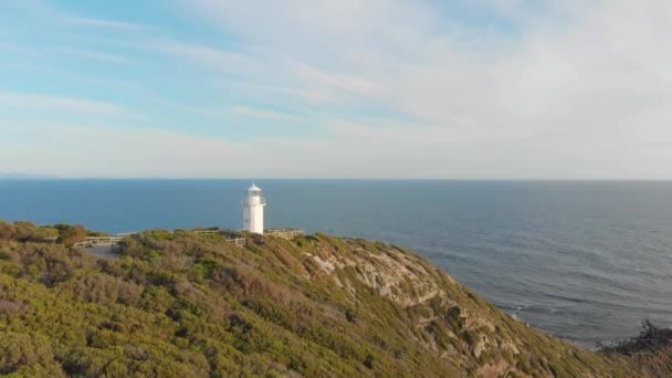 Vuurtoren van Cape Liptrap — Stockvideo