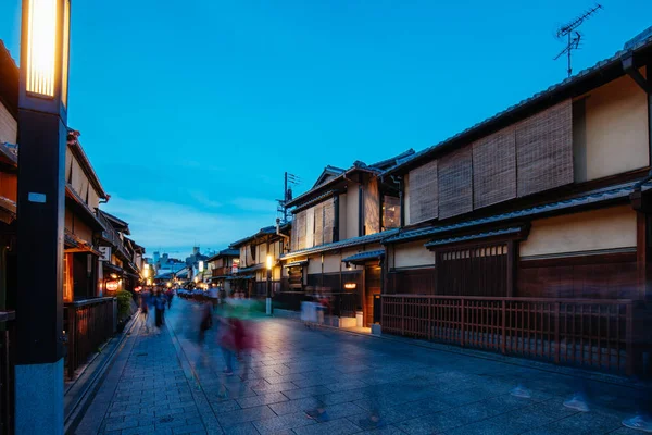 Distrito de Gion à noite — Fotografia de Stock