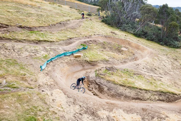 Thredbo Montanha Bicicleta — Fotografia de Stock